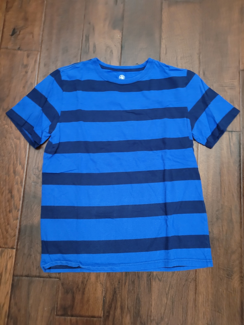 💥3for$12💥 J Khaki Navy Blue & Royal Blue Striped Shirt size XL